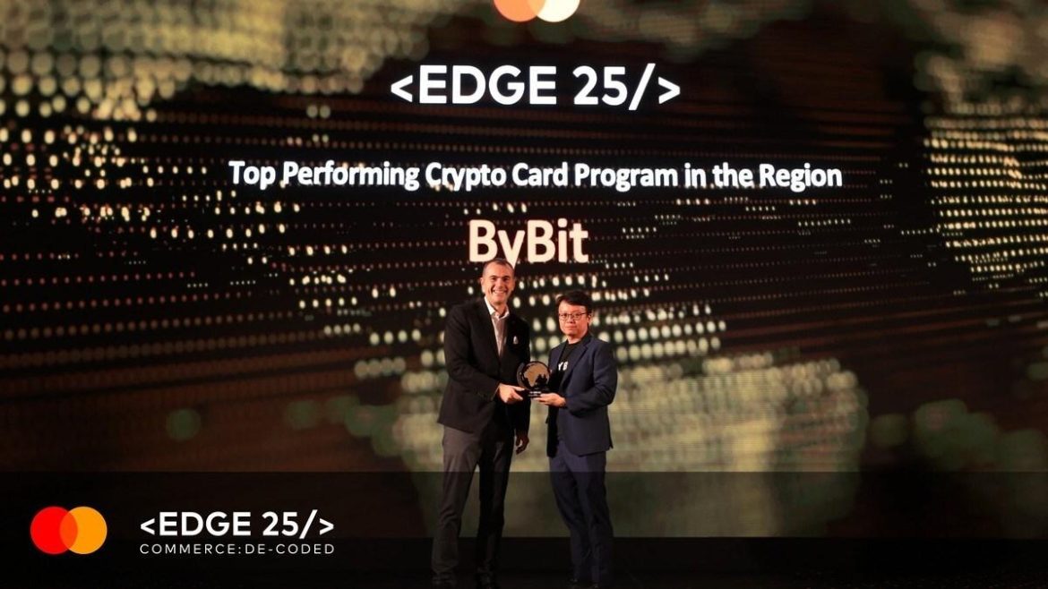 Bybit Card Honored As “the Best Performing Crypto Card” By Bybit Card Honored As "the Best Performing Crypto Card" By Mastercard At EDGE 2025