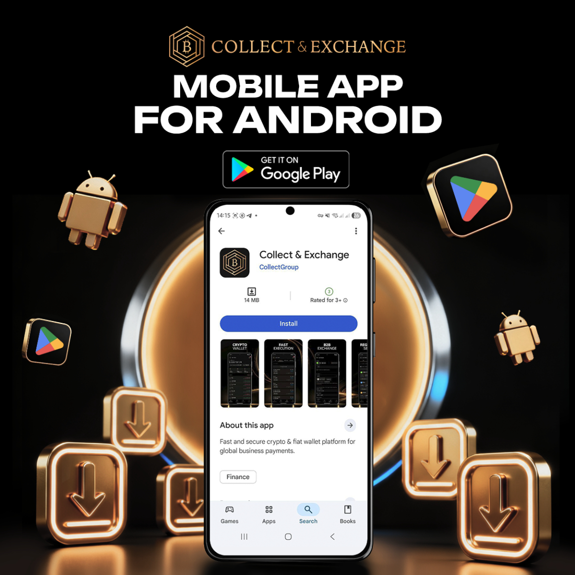 Collect & Exchange’s Mobile App Is Now Available in Google Collect & Exchange's Mobile App Is Now Available in Google Play