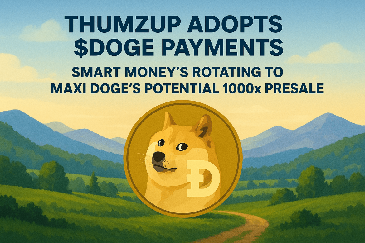 Is Maxi Doge the Next 1000x Crypto? Dogecoin Revival Coming as Thumzup Eyes $DOGE Payments: Is Maxi Doge the Next 1000x Crypto?