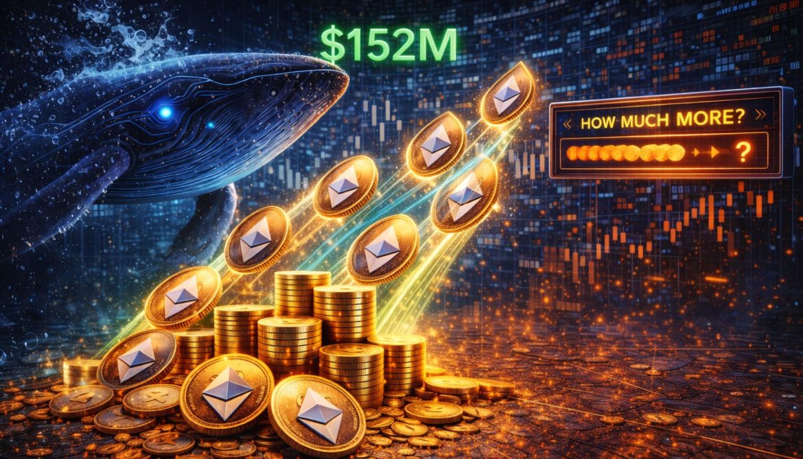 Ethereum Whale Loads Up $152M In ETH In Three Days — How Much More Will He Buy?