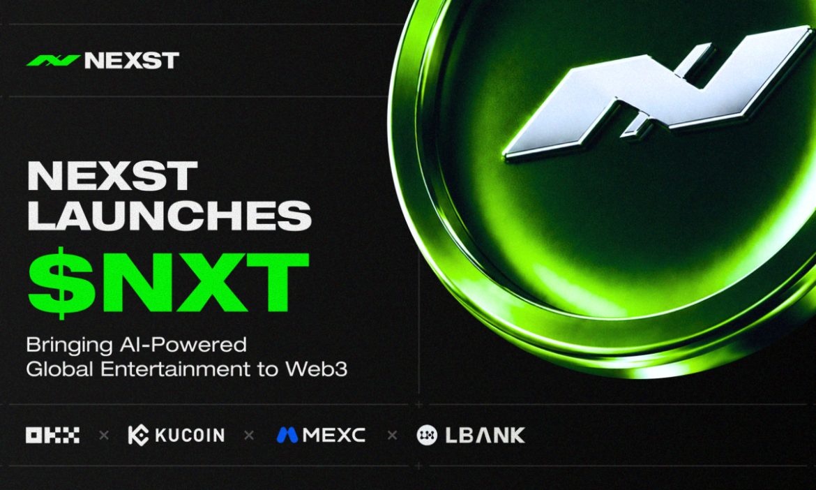 $NXT Launches On OKX Boost, KuCoin, MEXC, And LBank — Bringing AI-Powered Global Entertainment To Web3